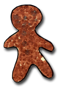 Brown Gingerbread Man